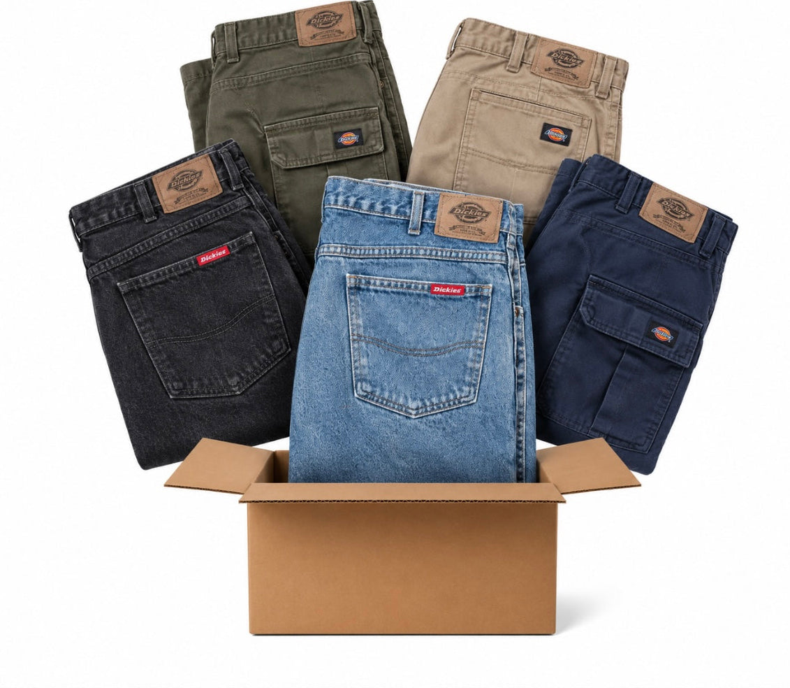 5 x Men’s Dickies jeans and cargos mix